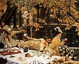 Tissot The Picnic by James Jacques Joseph Tissot